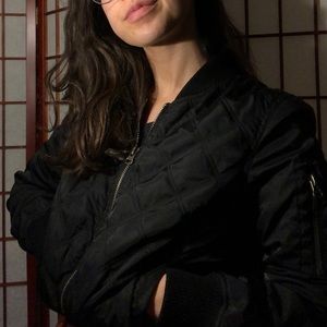 Silence and noise black light bomber